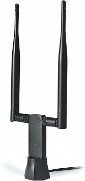 Panda Wireless PAU0D AC1200 Wireless AC USB Adapter w/Dual Antennas - Windows 7/8/10/11/2019/2022, Zorin, MXLinux, Mint, Ubuntu, Fedora, openSUSE, Rocky, Kali Linux and Raspbian