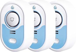 LSENTLY Water Leak Detector Alarm 3 Pack, Water Sensor Alarm with 100dB Siren&Flashing LED, 5-Year Standby Battery&Low Battery Alert, IP66 Waterproof Flood Sensor for Home, Basement, Washer, Sink