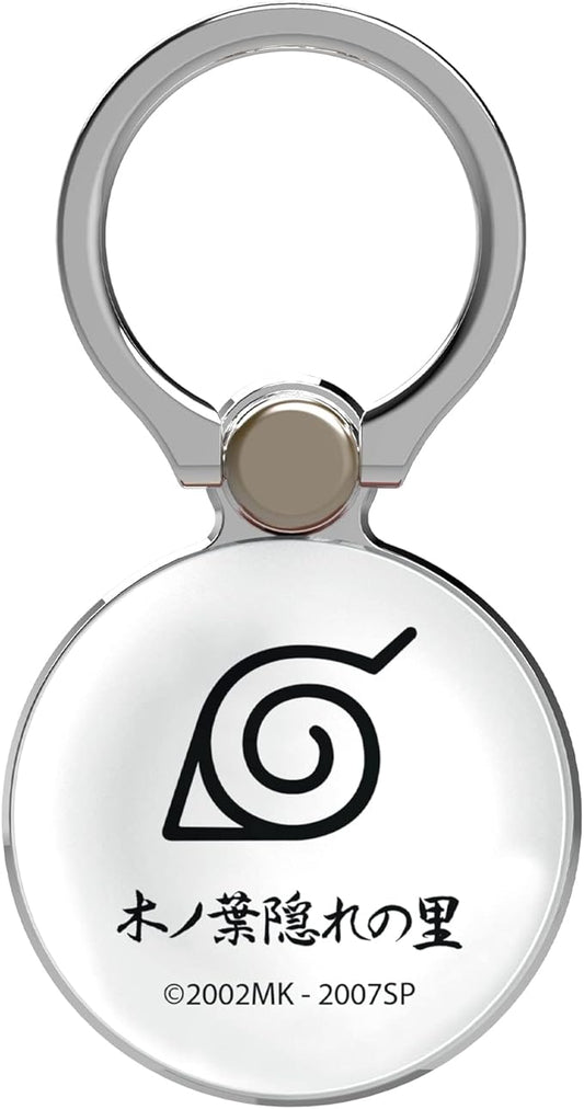 iFace Naruto Shippuden Anime Licensed Collection Universal Smartphone Ring Holder Kickstand Accessory ??Stick On Phone Stand/Hand Gripper Compatible with iPhone, Samsung Galaxy, etc. - Konoha Symbol
