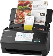ScanSnap iX2500 Wireless or USB High-Speed Document Scanner, Black - Image 1