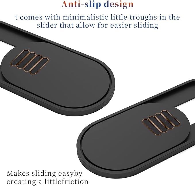 3 Pack Ultra-Thin Camera Cover Slide for Tesla Model 3 / Y Interior Cabin Camera Laptop PC Front-Facing Webcam Sticker Blocker Protect Your Privacy (Classic Version)