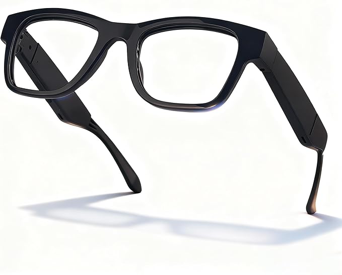 AI Translation Smart Glasses with Chat GPT, Bluetooth Glasses with Translator 164 Languages for Men and Women, Music Playback & Hands-Free Calls, Color-Change Lens, Voice Assistant (KO-1)