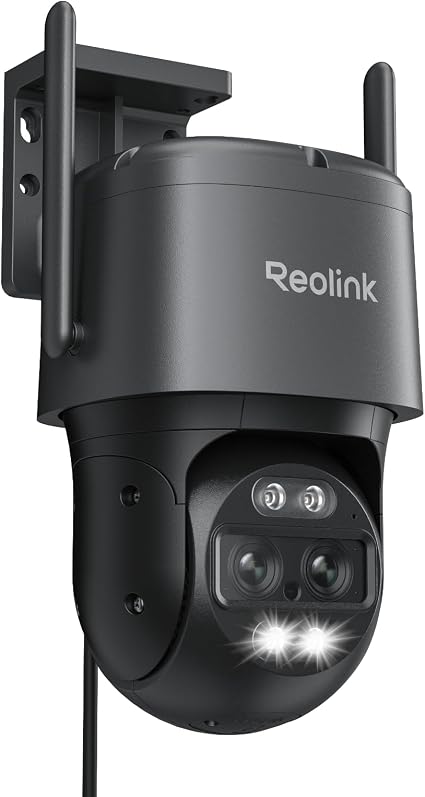 REOLINK 4K Wired WiFi Outdoor Camera, 8MP Dual-Lens PTZ Security Camera