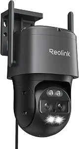 REOLINK 4K Wired WiFi Outdoor Camera, 8MP Dual-Lens PTZ Security Camera