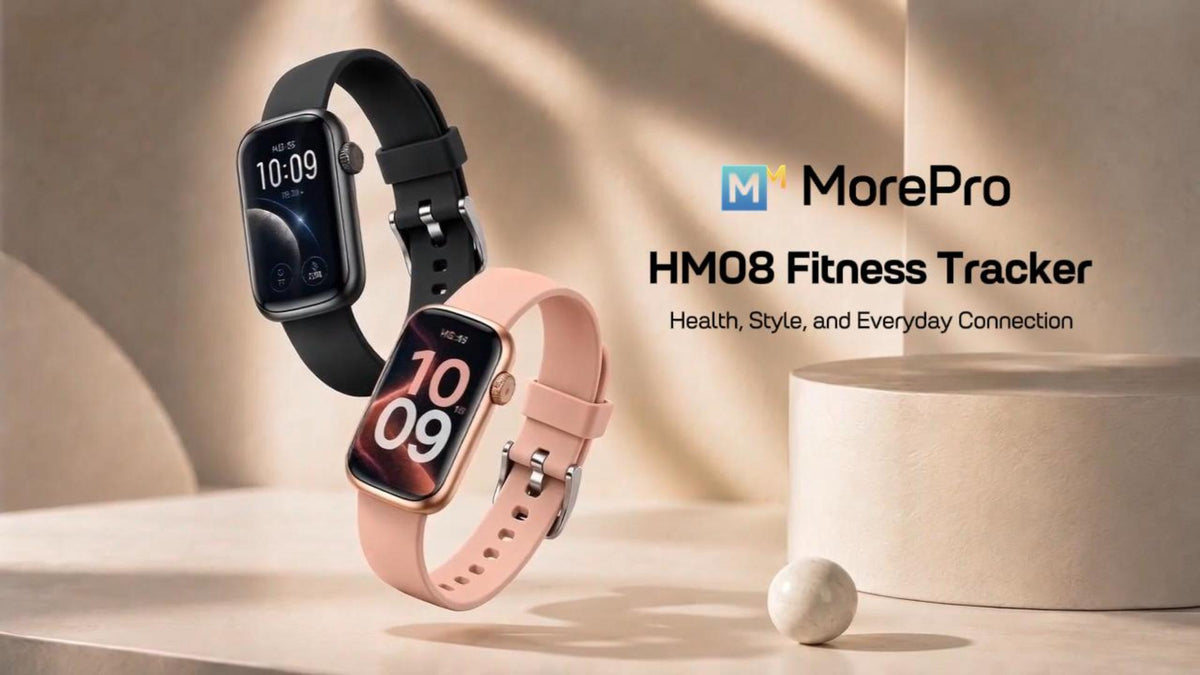 MorePro Health Fitness Tracker - 24/7 Heart Rate Monitor & Activity Tracker