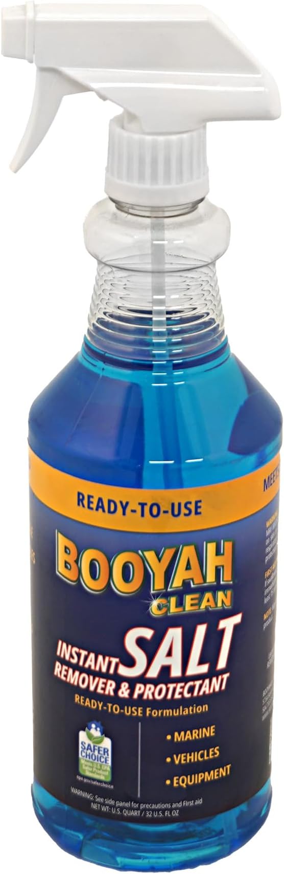 Booyah Clean Instant Salt Remover & Protectant READY-TO-USE - Perfect to Wash Salt Away, Prevent Saltwater Corrosion, EPA Safer Choice Direct Release