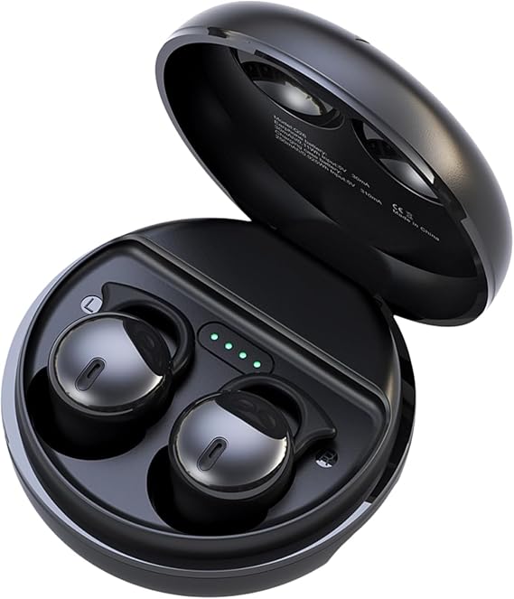 Invisible Sleep Headphones, Sleep Earbuds for Side Sleepers (Black)