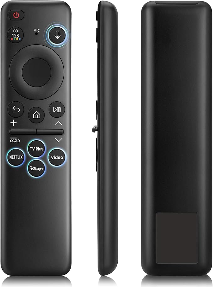 Rechargeable Voice Remote for Samsung-TV-Remote-Control-Replacement Compatible with Samsung Smart Frame Curved QLED TVs