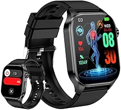 Smart Watch for Men Women with Bluetooth Calls, Blood Pressure Heart Rate Blood Oxygen Stress HRV Monitor Sleep Tracker, 150+ Sports Modes Fitness Tracker, IP68 Waterproof, Pedometer For Android/iOS - Image 1