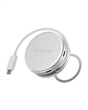 Satechi OntheGo 5-in-1 USB-C Hub, 4K/60Hz HDMI, SD Card Reader, Silver - Image 1
