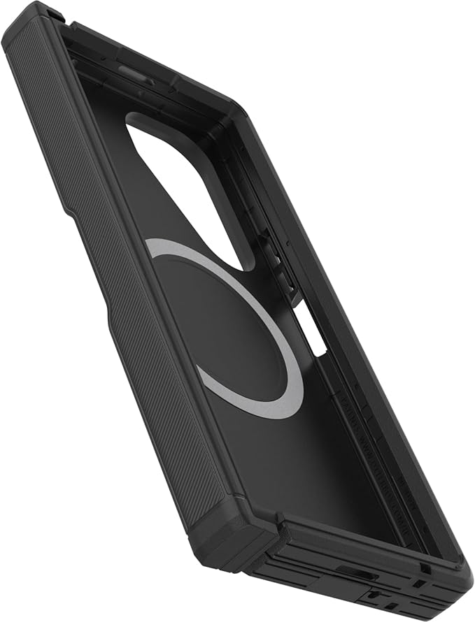 OtterBox Galaxy Z FOLD7 Defender Series XT Case - Black, screenless, screenless, Rugged Hinge Protection, Lanyard Attachment, PowerShare and Wireless Charging Compatible