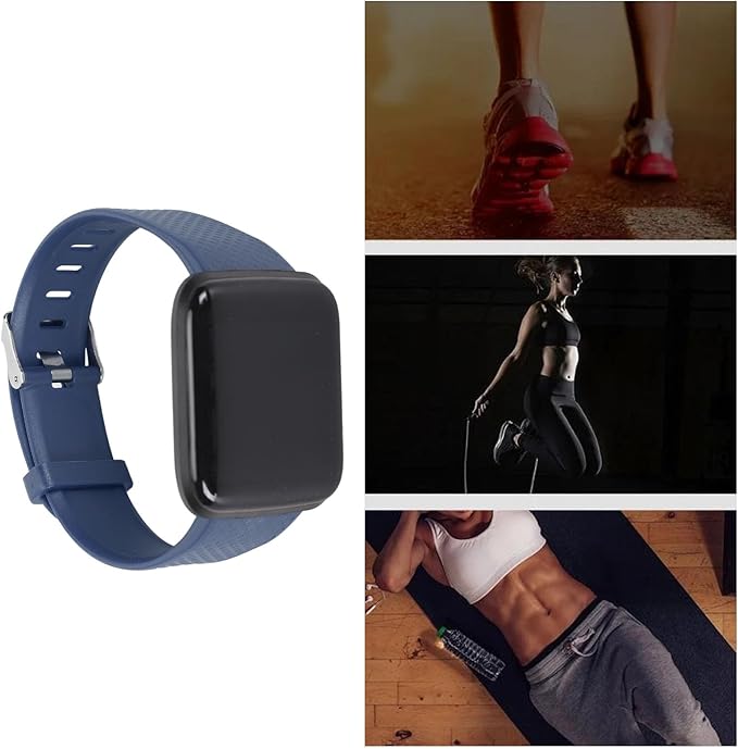 Yunseity Smart Watch, 1.44in HD Smartwatch for Men Women, Fitness Tracker with Sleep Monitoring, Multiple Sport Modes, Pedometer, Fitness Smart Bracelet for Android for iOS