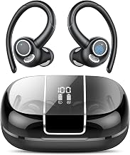 Wireless Sports Earbuds with Secure Earhooks, 48H Deep Bass/ENC Mic Ear Bud - Image 1