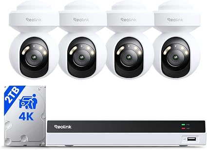 REOLINK 8CH 4K Security Camera System with PT Auto-Tracking RLK8-800PT4 - Image 4