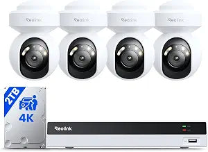 REOLINK 8CH 4K Security Camera System with PT Auto-Tracking RLK8-800PT4 - Image 1