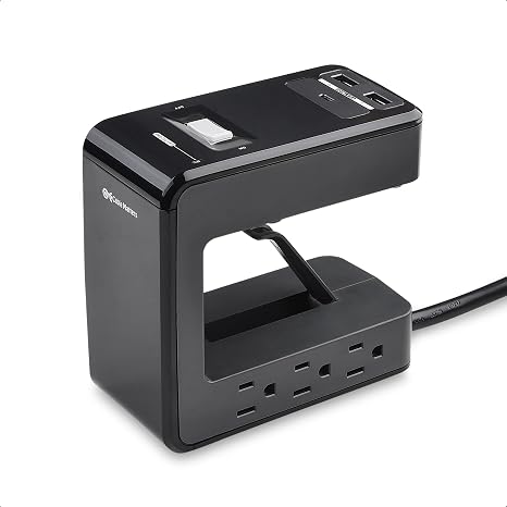 [UL Listed] Cable Matters 6-Outlet Desk Mount Power Strip, 8ft