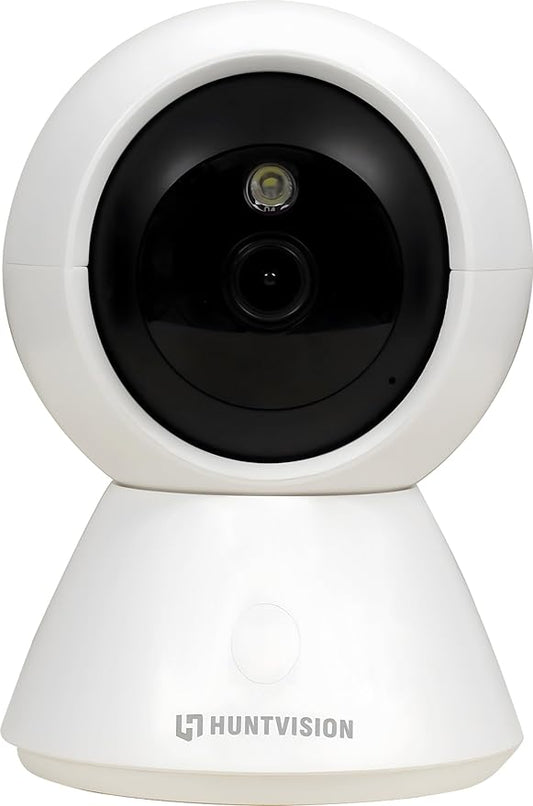 MeterMall HuntVision - 3MP Indoor WiFi PT Camera, Ivy Smart APP, Support 2.4G WiFi and Bluetooth, Day and Night Mode, Security Camera with Accurate Human Detection and Human Tracking