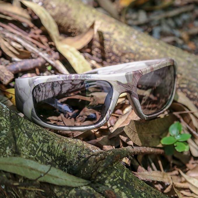 OhO sunshine Smart Glasses, Polarized Sunglasses with Bluetooth Speaker, Athletic/Outdoor UV Protection and Voice Control