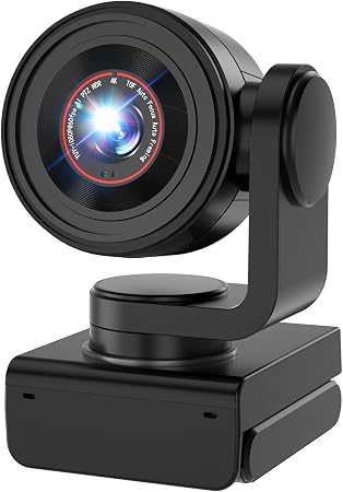 MT-VIKI 4K AI PTZ Webcam, Auto Tracking Gesture Control Camera, 1080P 60fps, 92° Wide Angle, 330° Pan 180° Tilt, TOF 0.2s Fast Focus, Dual Mic, USB-C for Streaming Meeting Online Class