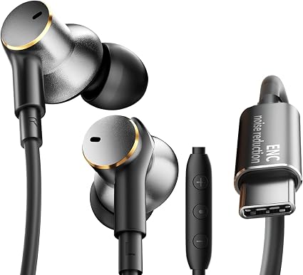 Premium Wired Ear bud with Voice Noise Cancelling Mic Super Bass Earphones