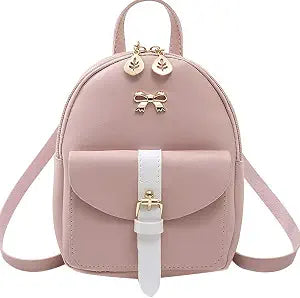 NUWA Mini Backpack Purse for Women & Teen Girls, Cute Crossbody Bag for Cell Phone, Lightweight Travel Daypack, Ideal Present for Her (Pink1)
