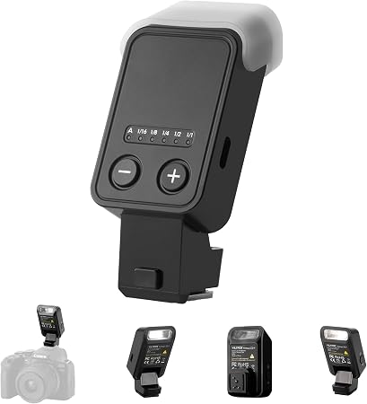 VILTROX Vintage Z2 Mini TTL On-Camera Flash for Canon, GN6 Hot Shoe Speedlite, 5-Step Manual Power Control, 700 Full-Power Flashes 10Ws, Detachable Softbox（Black）