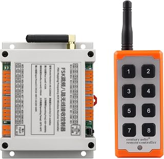 8CH Wireless Remote Control Switch, DC 12V-36V Quick Wire Connector - Image 1
