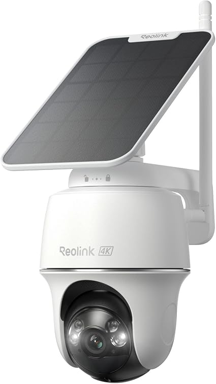 REOLINK Argus PT Ultra First 4K Solar Security Cameras Wireless Outdoor