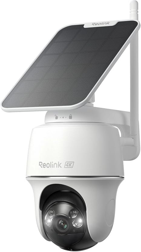 REOLINK Argus PT Ultra First 4K Solar Security Cameras Wireless Outdoor