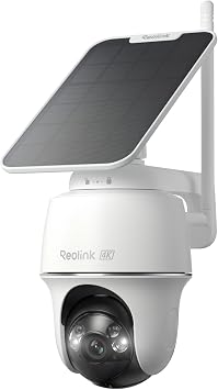 REOLINK Argus PT Ultra First 4K Solar Security Cameras Wireless Outdoor