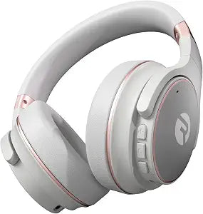 Raycon Everyday Noise Cancelling Headphones, Over Ear Wireless, Rose Gold