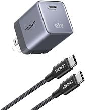 UGREEN Nexode Air 65W USB C GaN Charger Block with 3.3ft Cable, Black - Image 1
