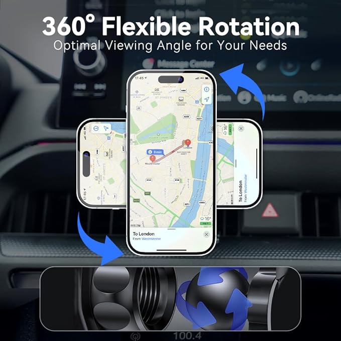 BEERTE for CRV Car Phone Holder CRV Car Armrest Cover CR-V Dashboard Cover fit for 2023-2026 Honda CRV