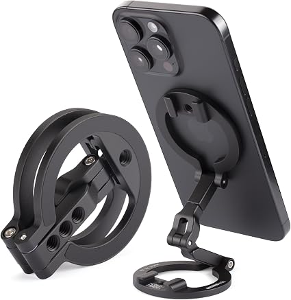 Dual‑Sided Magnetic Phone Holder for iPhone 12‑17, Vlog & Live Broadcast