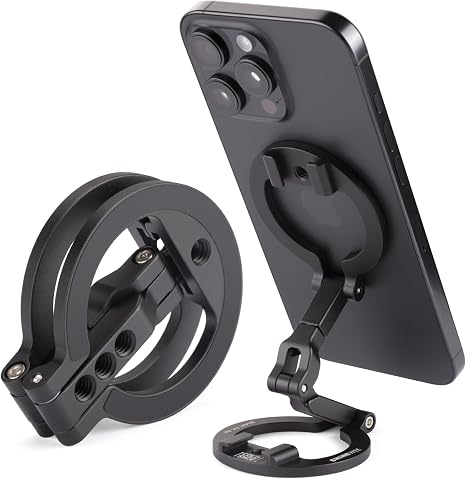 Dual‑Sided Magnetic Phone Holder for iPhone 12‑17, Vlog & Live Broadcast