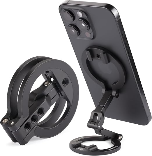 Dual‑Sided Magnetic Phone Holder for iPhone 12‑17, Vlog & Live Broadcast