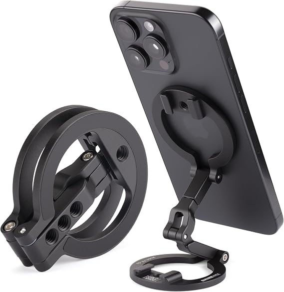 Dual‑Sided Magnetic Phone Holder for iPhone 12‑17, Vlog & Live Broadcast