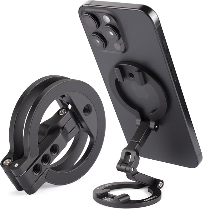 Dual‑Sided Magnetic Phone Holder for iPhone 12‑17, Vlog & Live Broadcast