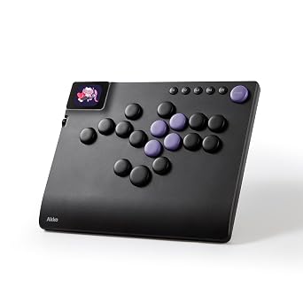 Akko FUNBOX Leverless Arcade Controller Hall Effect Hot Swap Fight Pad Multi‑Platform Compatible for Competitive Fighting Games