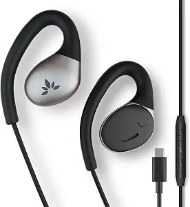 Avantree Resolve – USB-C Wired Open-Ear Earbuds w/Mic & Over-Ear Hook