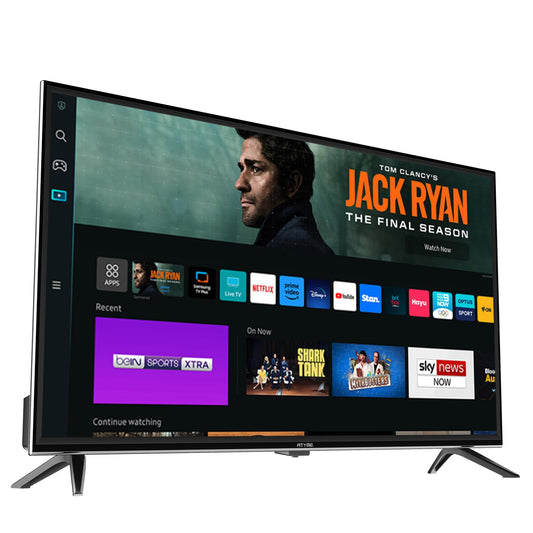 ATYME 32-inch 1080p Powered by Tizen Os,FHD WiFi Television, HDR 10, HDMI, Bluetooth, Flat Screen Television, 1*USB 3* HDMI 1*VGA ARC Dual Channel 8W