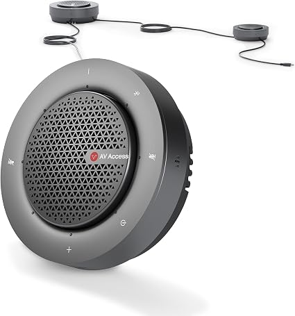 Conference Speaker & Microphone, Daisy Chain upto 9 Units for 50 Attendees
