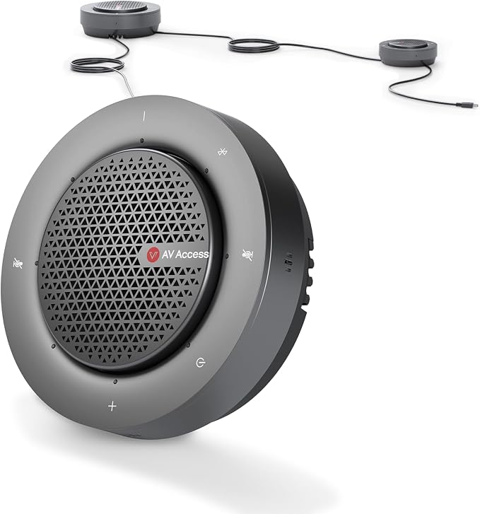 Conference Speaker & Microphone, Daisy Chain upto 9 Units for 50 Attendees