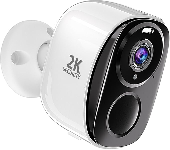 5G/2.4G WiFi Security Cameras Wireless Outdoor, 2K Battery Powered WiFi Cameras with AI Motion Detection Spotlight Siren,Color Night Vision, 2-Way Talk, Waterproof, Cloud/SD Storage, Works w/Alexa