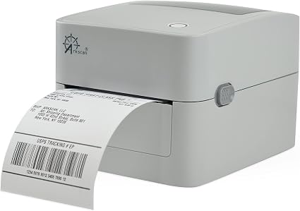 Arkscan 2054K-WF Shipping Label Printer USB & WiFi Connection, Work w/iPhone Windows Mac Chromebook Android Support Amazon Paypal Shopify Shipstation UPS USPS FedEx Direct Thermal