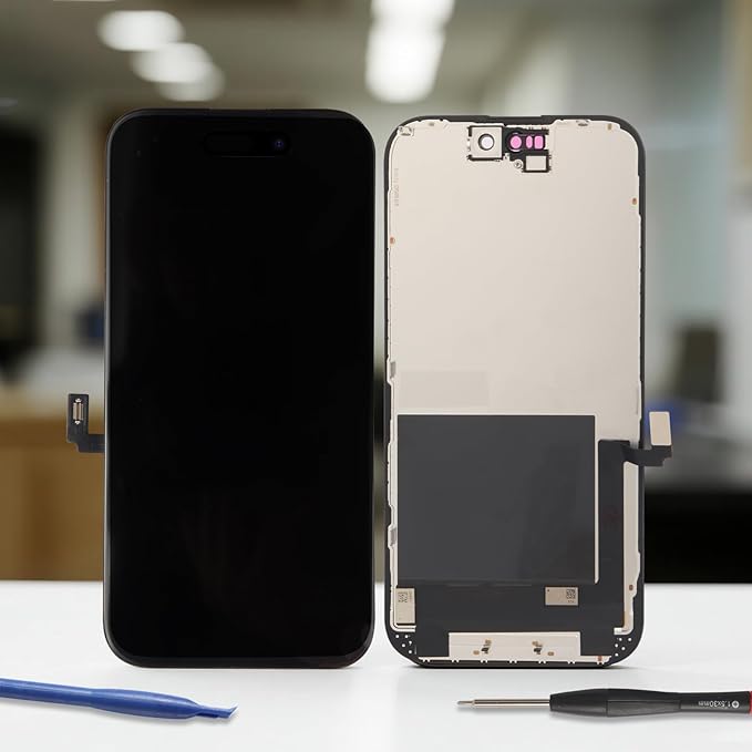 for iPhone 16 Screen Replacement Kit Full Assembly 6.1 inch,3D Touch LCD Display for A3287、A3288、A3081、A3286 Digitizer Screen and Repair Tools Kit