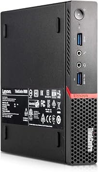 Lenovo ThinkCentre M900 Tiny Desktop, Quad Core i7 6700T 2.8Ghz, 16GB DDR4, 256GB NVMe PCIe SSD, Windows 11 Pro (Renewed)