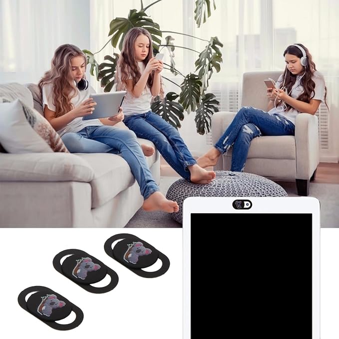 3 Pack Laptop Cover Slide Privacy Protection Webcam Covers for Computer Tablet Compact Wear-Resistant Privacy