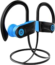 Boean Bluetooth Headphones, Bluetooth 5.3 Wireless Headphones with 16 Hours Playtime, Stereo Bass IPX7 Waterproof Over Ear Earphones AI Music Generation for Workout and Sports Running - Image 1