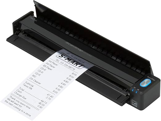 ScanSnap iX100 Wireless Mobile Portable Scanner, Black